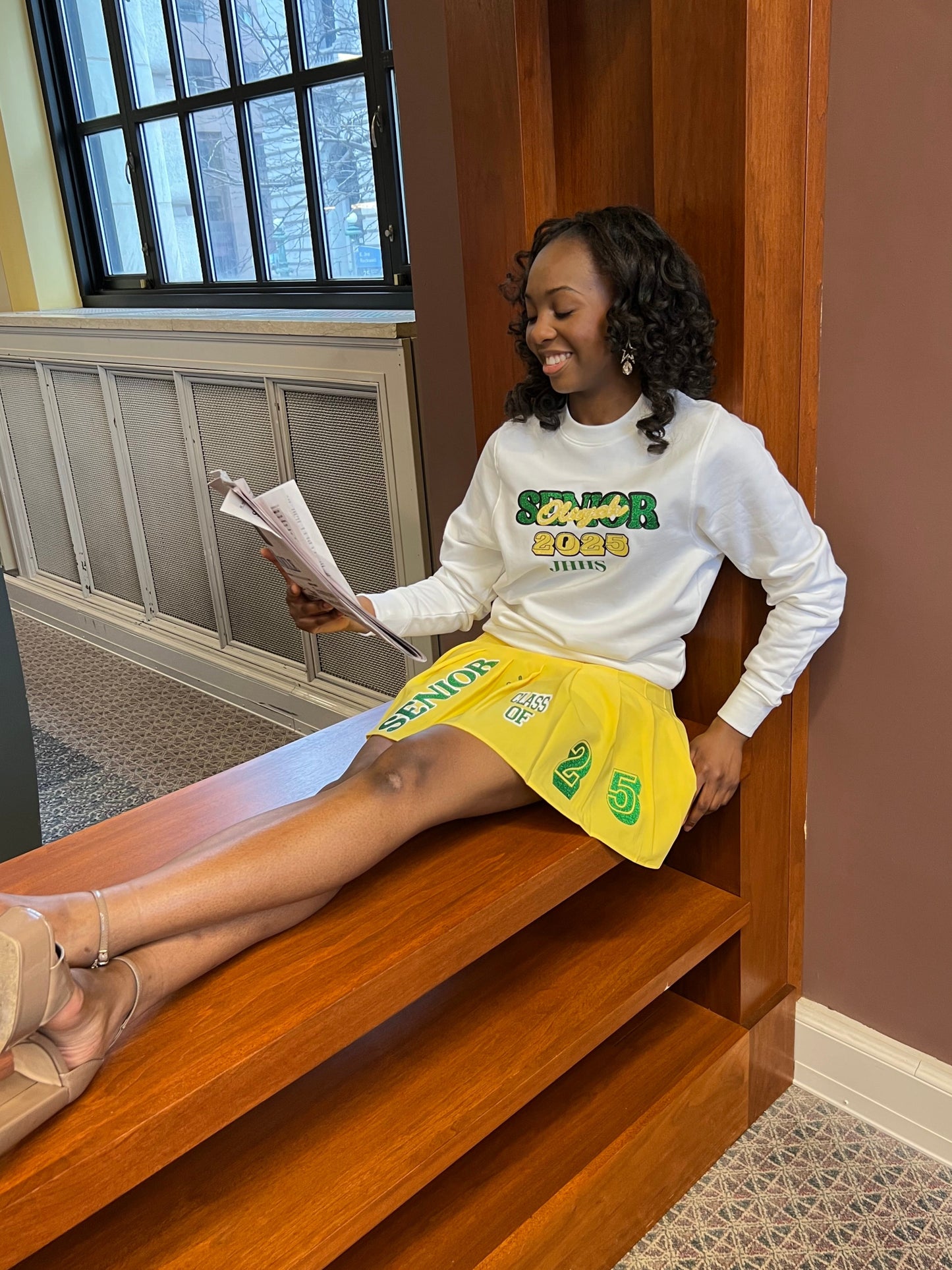 Glitter Graduation sweatshirt