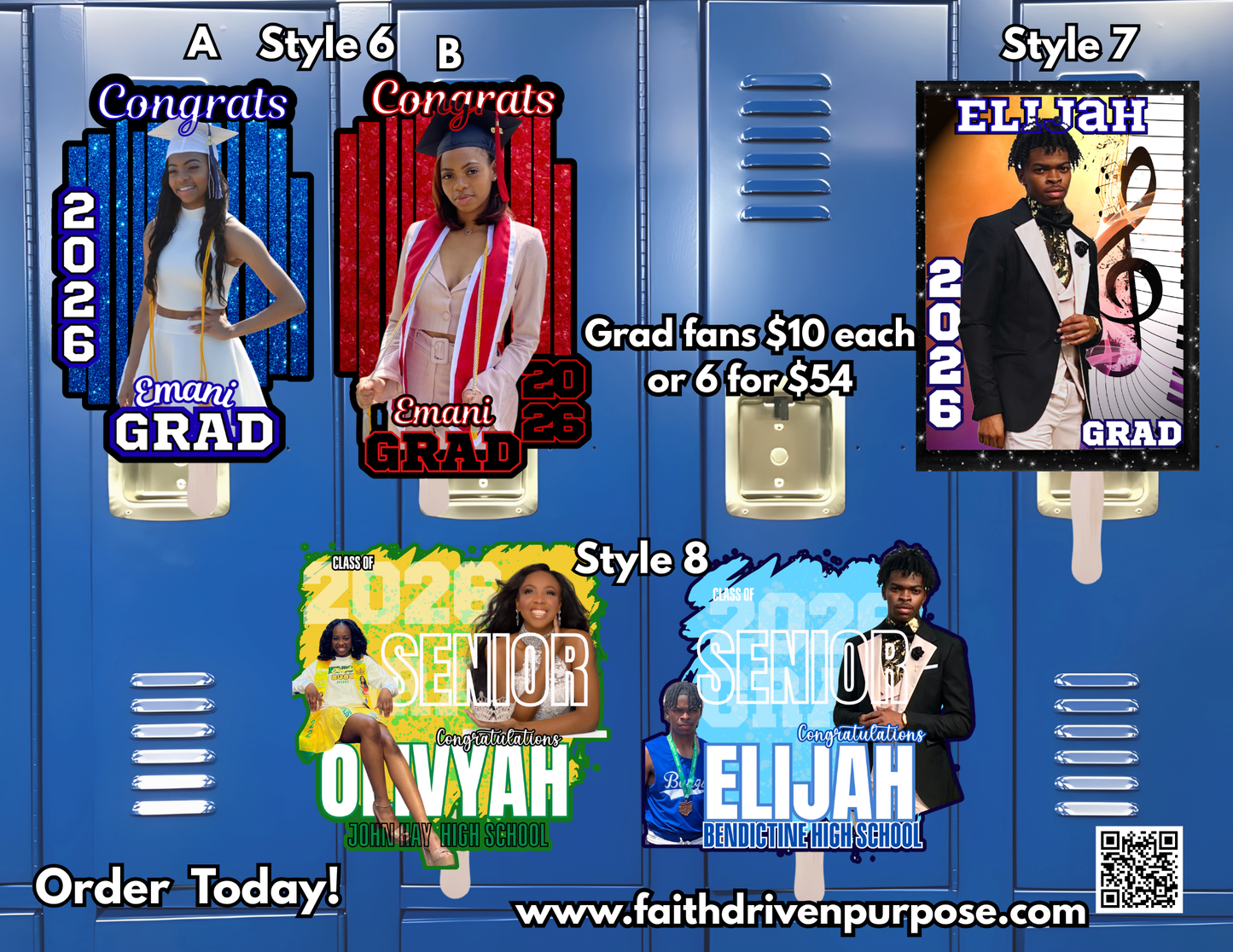 Graduation Fans